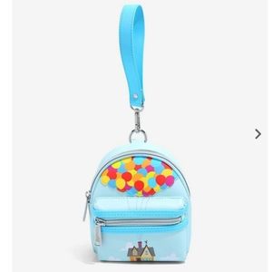 Loungefly Disney Pixar Up Carl's House & Balloons Wristlet Bag - BoxLunch